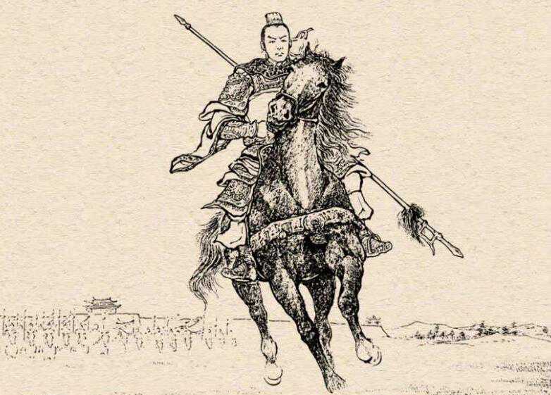 《三国演义》虎牢关三英战吕布时，刘备是否是救了吕布一命？
